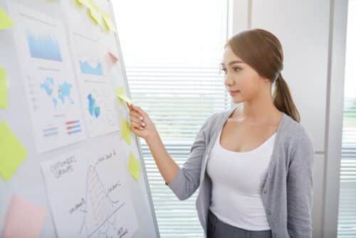 Working on project analytics