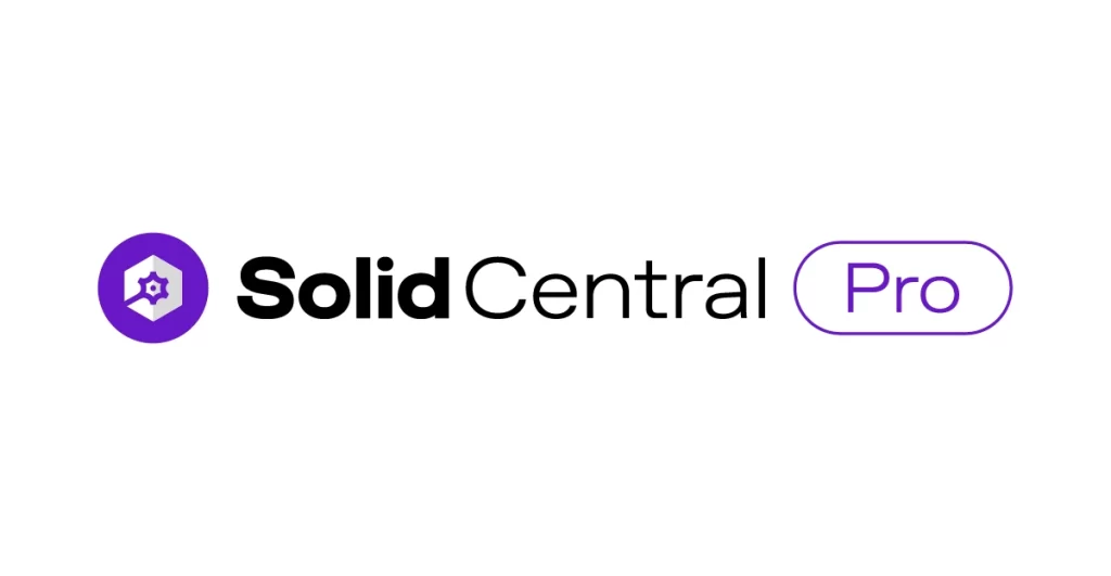 Logo hermano de Solid WP: Solid Central PRO.